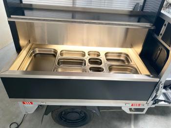 mobile Kühltheke mieten, Saladette, Fleischtheke, Fischtheke
